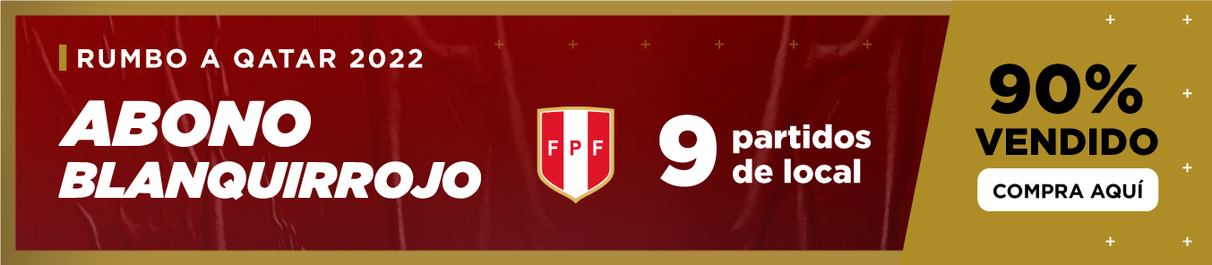 Abono Blanquirrojo - Rumbo a Qatar 2022 - Joinnus