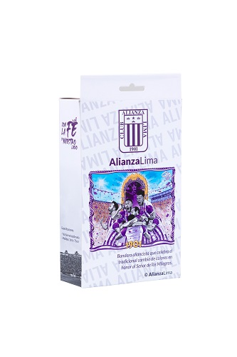 Bandera Blanquimorada Oficial Club Alianza Lima