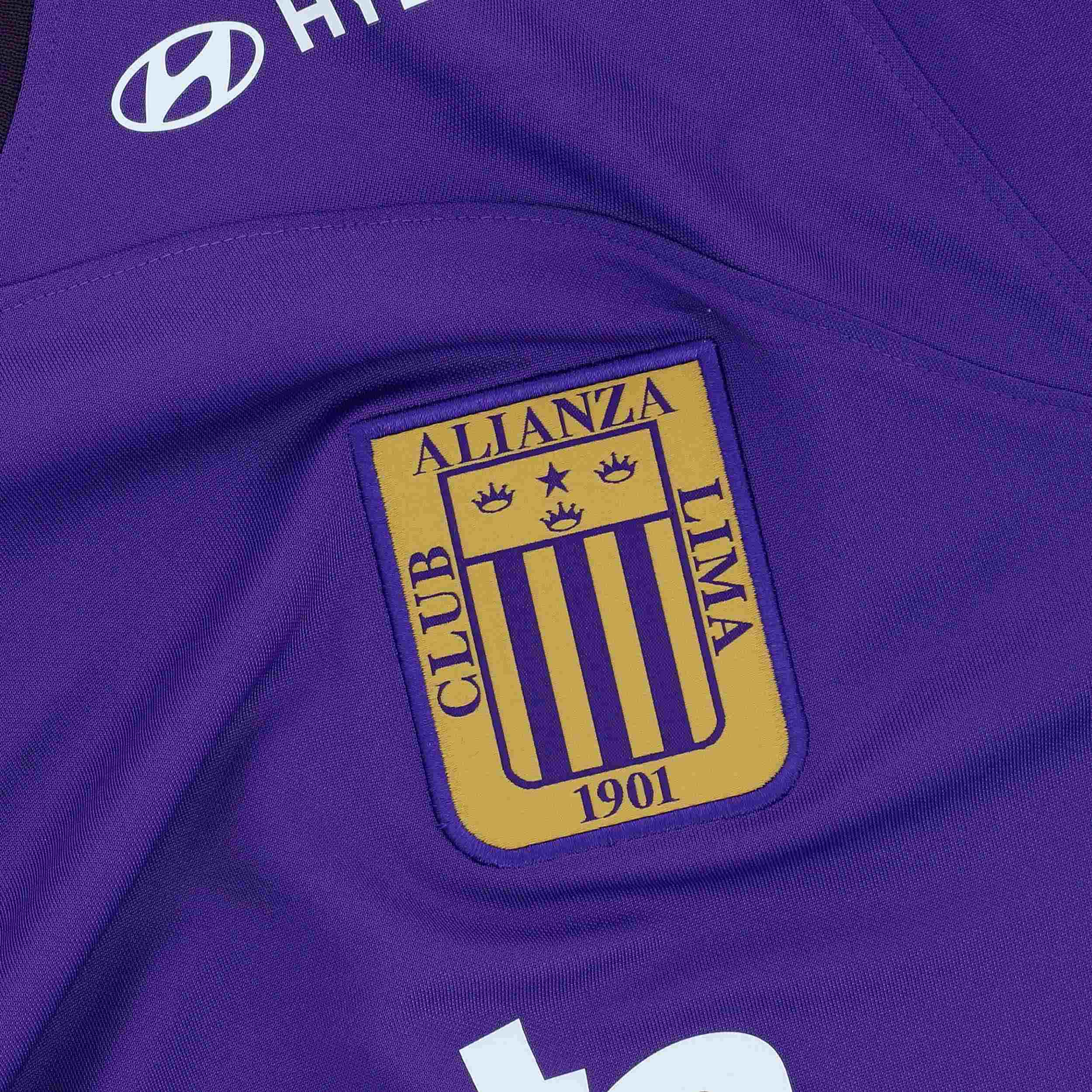 Camiseta Morada Hombre 2024 con Sponsors