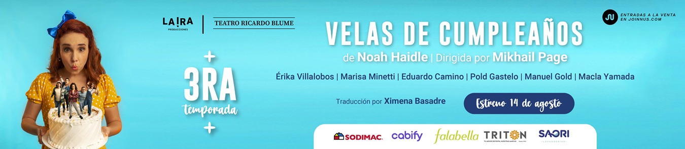 "Velas de Cumpleaños de Noah Haidle" 3era temporad
