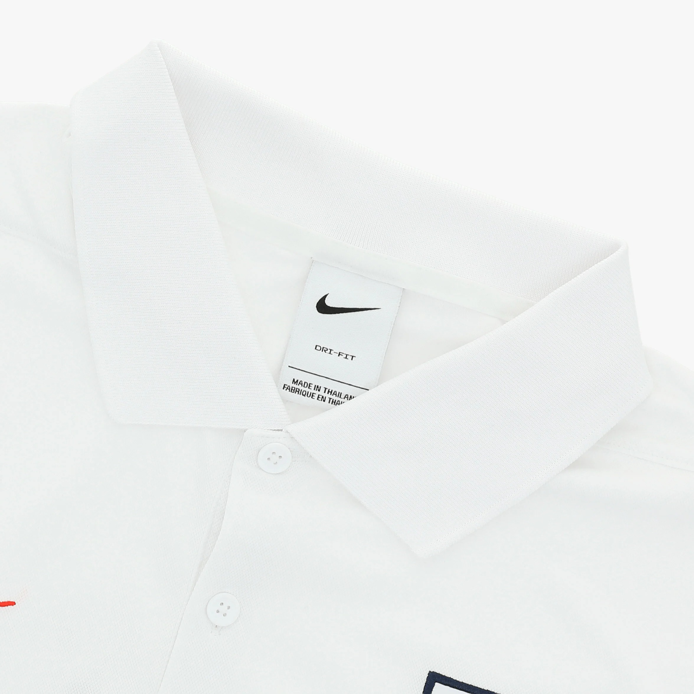 Polo camisero con cuello - Blanco