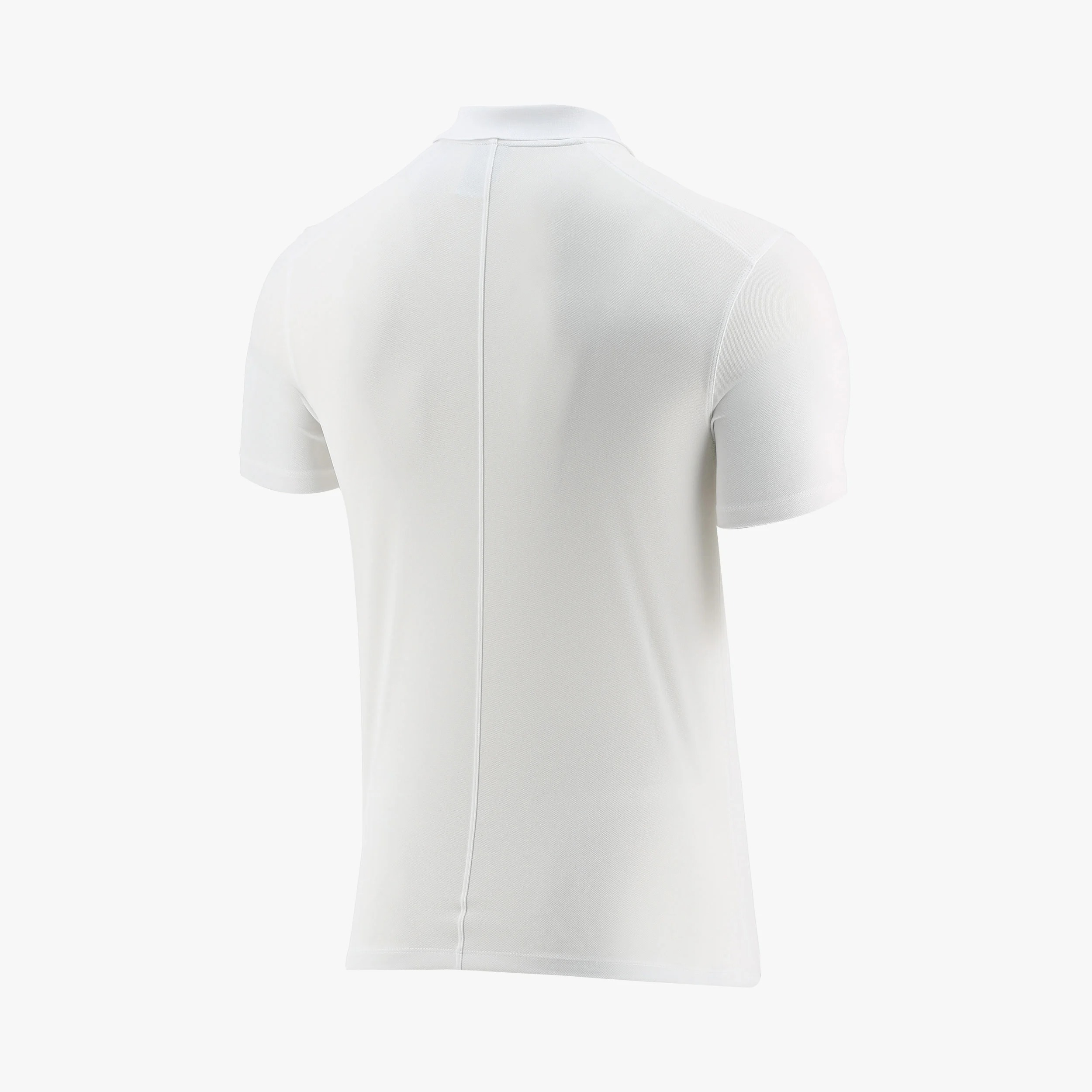 Polo camisero con cuello - Blanco