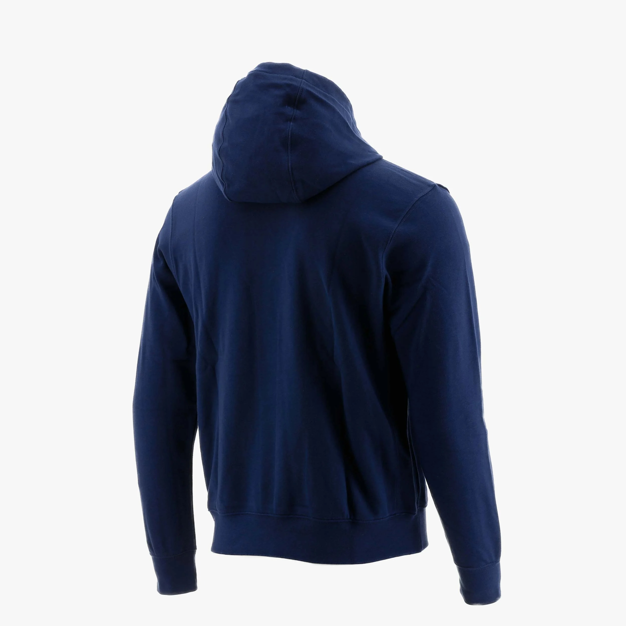 Polera de Algodón con Capucha - Azul