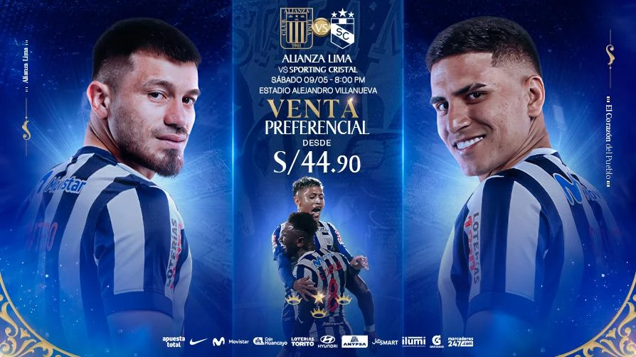 Alianza Lima vs Sporting Cristal | Fecha 14 | Liga 1 | Joinnus