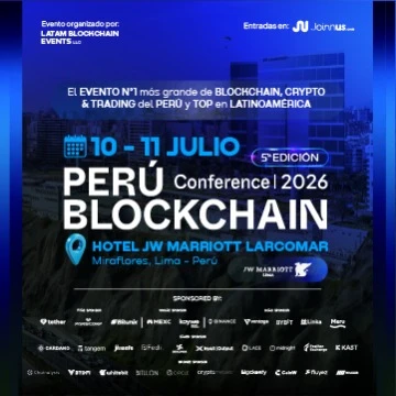 Perú Blockchain Conference 2026: N#1 Evento de Blockchain y Criptomonedas