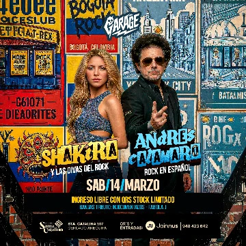 SHAKIRA vs ANDRES CALAMARO - Garage Arequipa