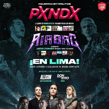 TRIBUTO A PXNDX VS AIRBAG EN LIMA