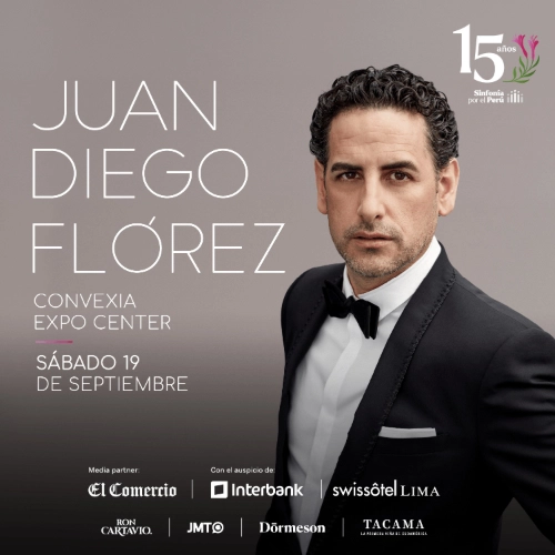 Juan Diego Flórez junto a la Orquesta y Coro Juvenil Sinfonía por el Perú - Conciertos en Lima