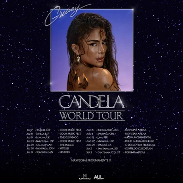 Greeicy en Lima - Candela World Tour