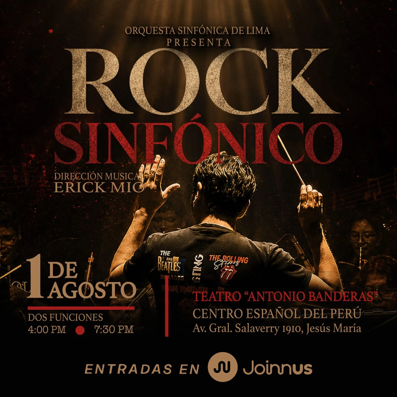 Rock Sinfónico - Conciertos en Lima