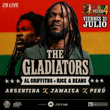 THE GLADIATORS desde Jamaica : REGGAE PATRIO 2026 - Festivales en Lima