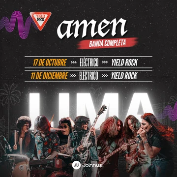 Amen en el Centro de Lima - Conciertos en Lima