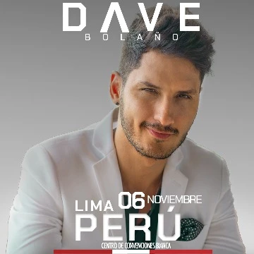 Dave Bolaño en Lima 2026- Aqui Cabemos Todos Tour 2026 - Conciertos en Lima