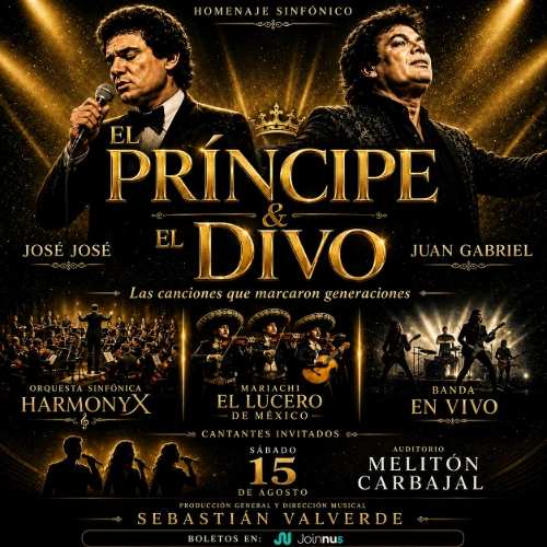 El Príncipe & el Divo: Homenaje Sinfónico - Conciertos en Lima