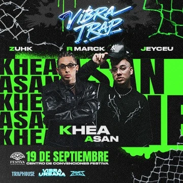 VIBRA TRAP LIMA Vol 1  KHEA & ASAN - Conciertos en Lima