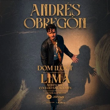 Andrés Obregón en Lima 2026 - Conciertos en Lima