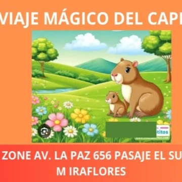 Obra el Viaje Magico del Capibara - Teatro en Lima