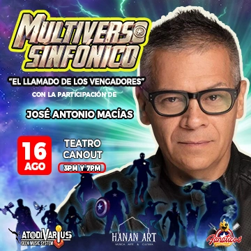 "MULTIVERSO SINFÓNICO, El llamado de los Vengadores" - Conciertos en Lima