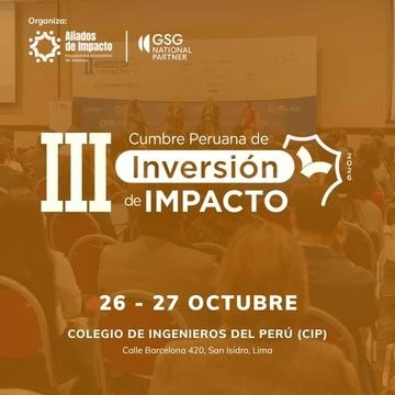 III Cumbre Peruana de Inversión de Impacto 2026 (CPIII 2026)