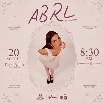 Abrl - Mi Primer Concierto - Conciertos en Lima