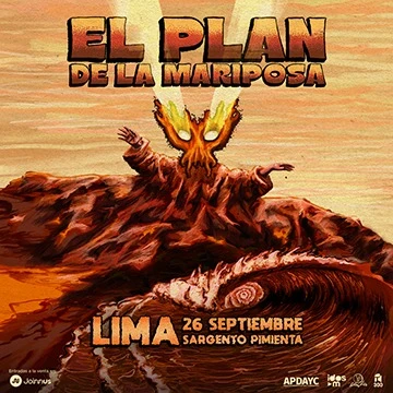 El Plan de la Mariposa en Lima | 26 de Septiembre - Conciertos en Lima