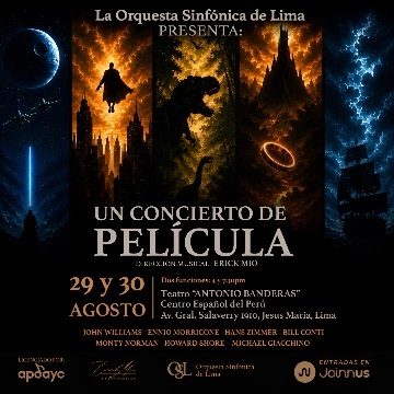 UN CONCIERTO DE PELÍCULA - Conciertos en Lima
