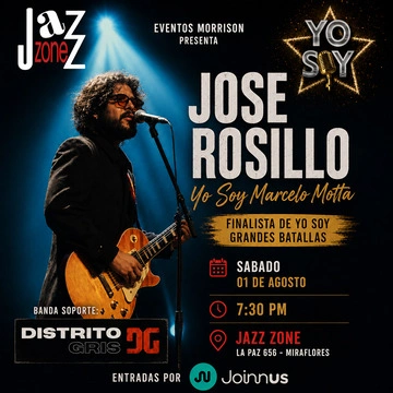 Jose Rosillo - Yo Soy Marcello Motta en Vivo! - Conciertos en Lima