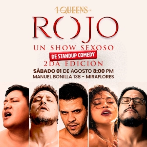 ROJO: un Show Sexoso / Stand Up Comedy - Teatro en Lima
