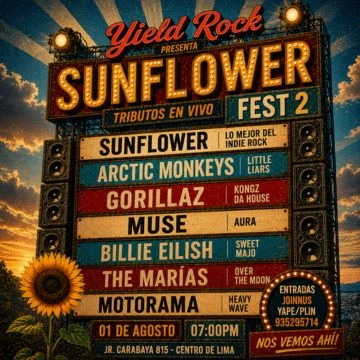 Sunflower Fest 2 - Conciertos en Lima