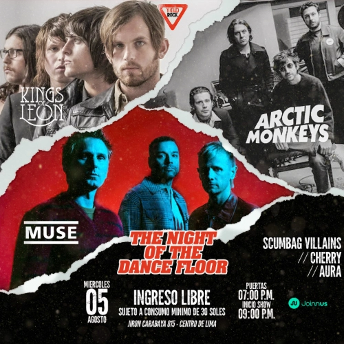 The Night Of The Dance Floor - Conciertos en Lima