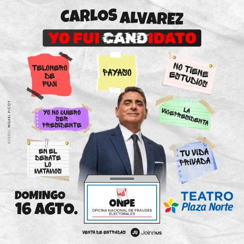 Carlos Alvarez en Yo Fui Candidato