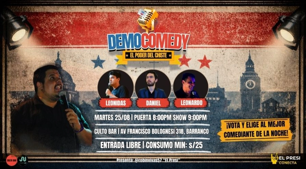 Democomedy: el Poder del Chiste | Stand-up Comedy