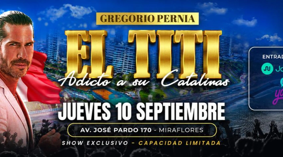 Gregorio Pernía "el Titi": Adicto a Sus Catalinas - Live Show
