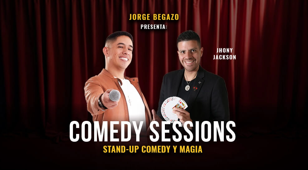 Jorge Begazo presenta "Comedy Sessions"