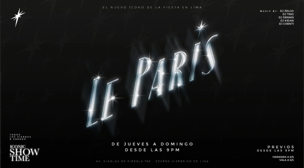 AFTER ROMEO SANTOS Y PRINCE ROYCE -VIER 11.09 | LE PARIS — Otros · lima
