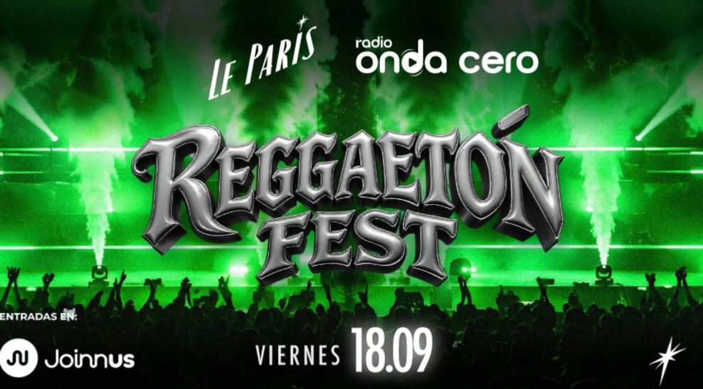 REGGAETÓN FEST - VIER 18.09 | LE PARIS X ONDA CERO