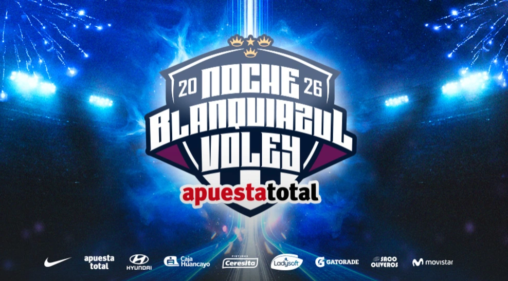 Noche Blanquiazul de Vóley 2026