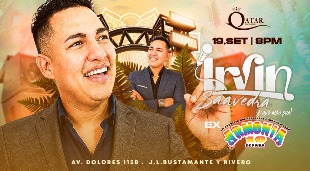 IRVIN SAAVEDRA EX ARMONÍA 10 | QATAR