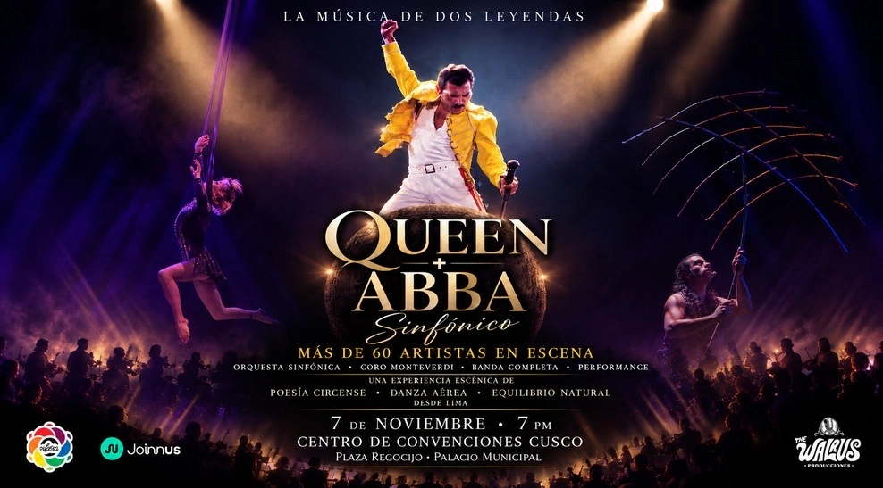 QUEEN + ABBA SINFÓNICO | LA MÚSICA DE DOS LEYENDAS — Other · cusco