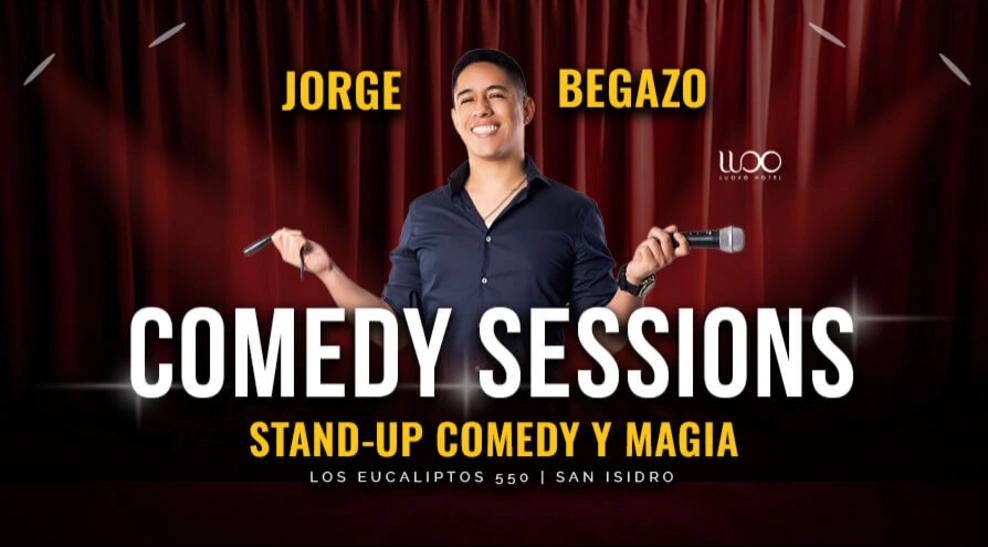 Jorge Begazo presenta "Comedy Sessions"