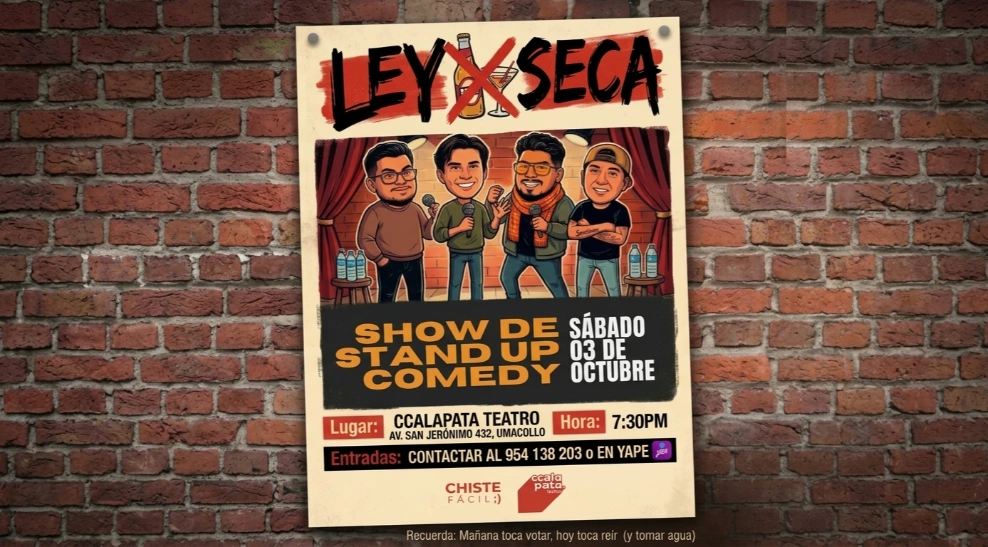 Ley Seca: Show de Stand Up Comedy
