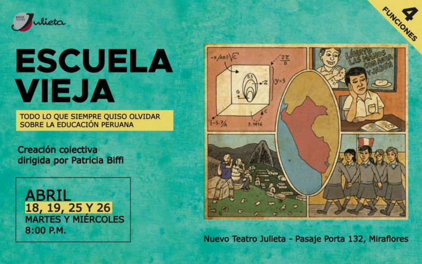 OBRA: ESCUELA VIEJA Creación Colectiva dirigida por Patricia