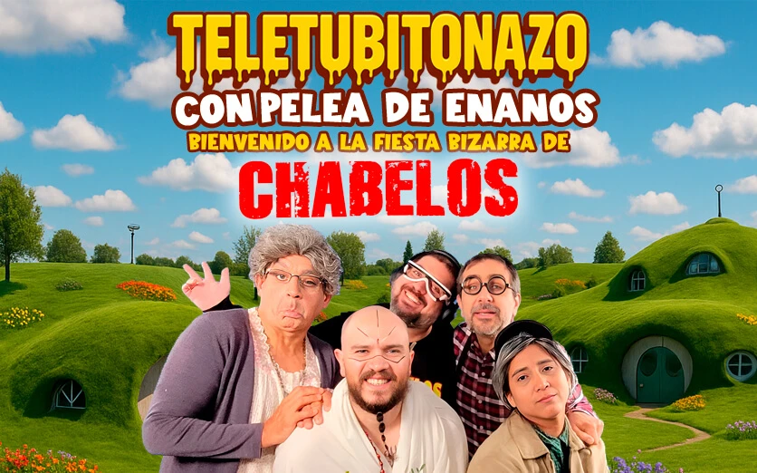 Teletubitonazo Chabelos con Pelea Enana
