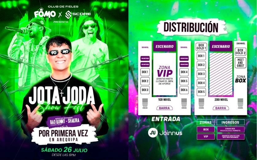 Show Fest :Jota Joda X Shakira X Bad Bunny (imitardor)