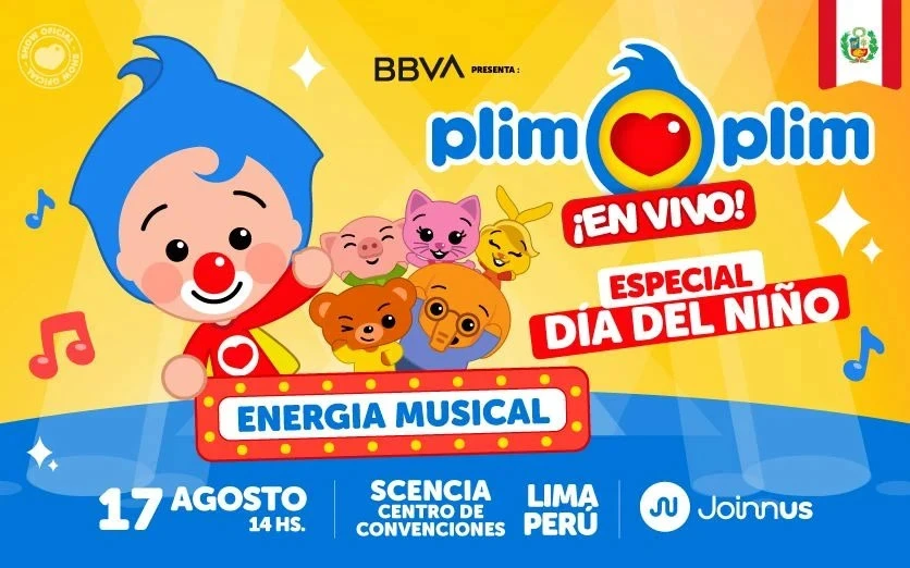 Día del Niño con Plim Plim