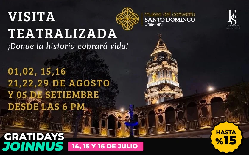 “Visita teatralizada en el Museo del Convento Santo Domingo”