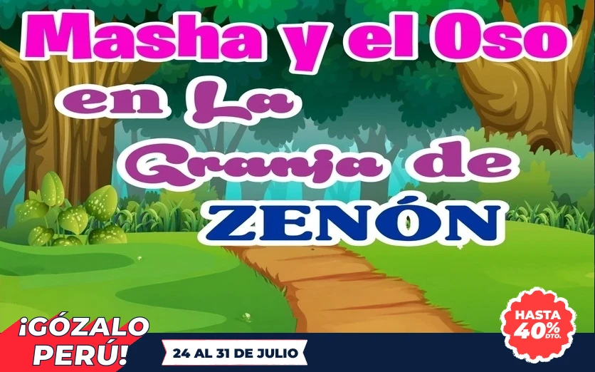 MASHA Y EL OSO EN LA GRANJA DE ZENON FESTIVAL DE TEATRO INFANTIL 2025