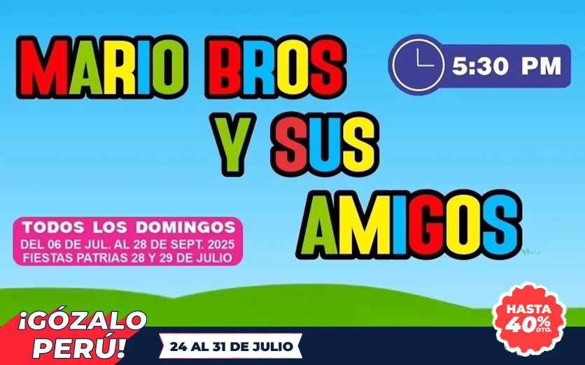 Mario Bros y sus amigos FESTIVAL DE TEATRO INFANTIL 2025