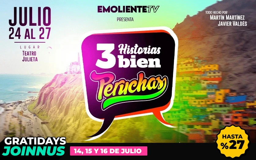 3 HISTORIAS BIEN PERUCHAS (LEYENDAS EMOLIENTERAS)