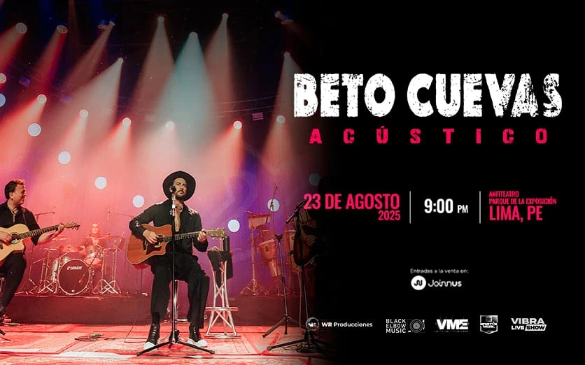 BETO CUEVAS EN LIMA